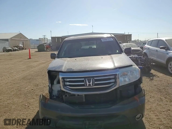 2013 Honda Pilot EX-L with VIN 5FNYF4H53DB051413, listed as a Copart auction lot 53381275 with 237,572 mi miles and Salvage Title. Bid and sale history available at carsss.com. Image 12.