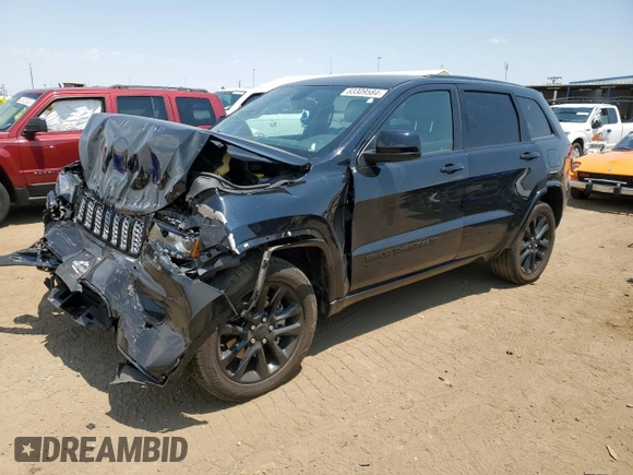 2022 Jeep Grand Cherokee WK Laredo X with VIN 1C4RJFAG5NC116092, listed as a Copart auction lot 63309584 with 29,233 mi miles and Non Repairable. Bid and sale history available at carsss.com. Image 1.