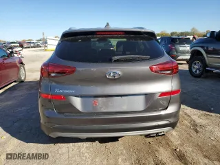 2020 Hyundai Tucson Sport with VIN KM8J33AL2LU171721, listed as a Copart auction lot 78842534 with 41,189 mi miles and Salvage Title. Bid and sale history available at carsss.com. Image 6.