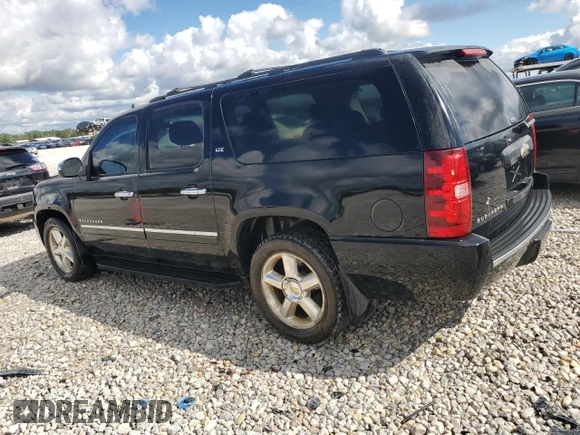 2009 Chevrolet Suburban LTZ with VIN 1GNFK36399J118585, listed as a Copart auction lot 72601924 with 256,787 mi miles and Clean Title. Bid and sale history available at carsss.com. Image 2.