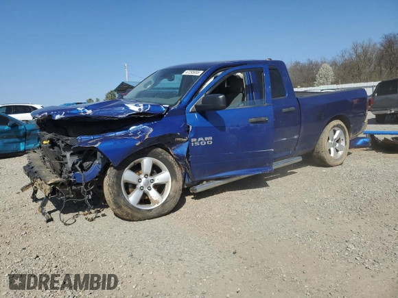 2015 Ram 1500 Express with VIN 1C6RR7FT5FS681333, listed as a Copart auction lot 47295955 with 129,767 mi miles and Clean title. Bid and sale history available at DreamBid. Image 1.