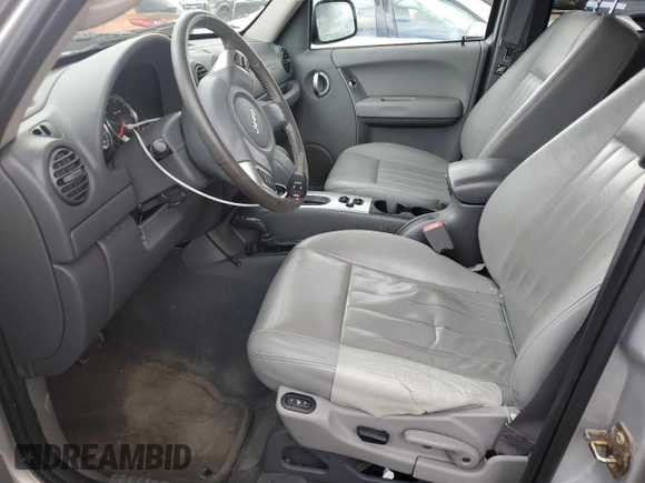 2006 Jeep Liberty Limited with VIN 1J4GL58K56W238578, listed as a Copart auction lot 57253195 with 132,207 mi miles and Salvage title. Bid and sale history available at DreamBid. Image 7.