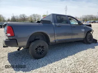 2017 Ram 1500 Tradesman with VIN 1C6RR7KGXHS591574, listed as a Copart auction lot 52803905 with 190,021 mi miles and Salvage title. Bid and sale history available at DreamBid. Image 3.