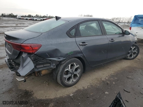 2021 Kia Forte LXS with VIN 3KPF24AD1ME381447, listed as a Copart auction lot 47117935 with 105,608 mi miles and Salvage Title. Bid and sale history available at carsss.com. Image 3.