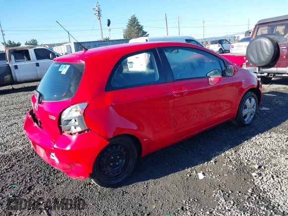 2008 Toyota Yaris with VIN JTDJT923585218408, listed as a IAAI auction lot 41429907 with 181,753 mi miles. Bid and sale history available at carsss.com. Image 4.