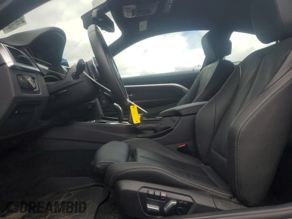 2019 BMW 4 Series 440i xDrive with VIN WBA4W9C52KAF94728, listed as a Copart auction lot 56696245 with 26,713 mi miles and Salvage title. Bid and sale history available at DreamBid. Image 7.