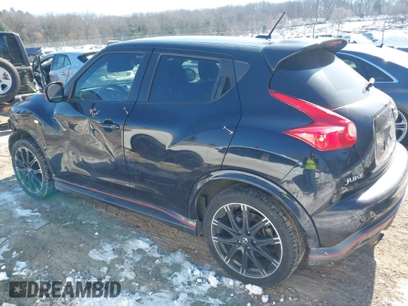 2013 Nissan Juke S with VIN JN8AF5MR8DT226398, listed as a IAAI auction lot 41640465 with 155,372 mi miles. Bid and sale history available at carsss.com. Image 3.