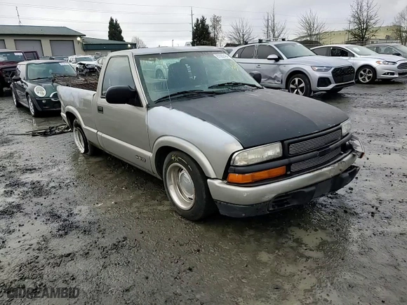 2000 Chevrolet S-10 LS with VIN 1GCCS1447Y8109286, listed as a Copart auction lot 87092494 with 167,214 mi miles and Salvage Title. Bid and sale history available at carsss.com. Image 10.