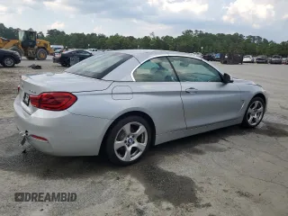 2018 BMW 4 Series 430i xDrive with VIN WBA4Z3C58JEC48792, listed as a Copart auction lot 66750814 with 75,648 mi miles and Salvage Title. Bid and sale history available at DreamBid. Image 3.