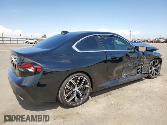 2022 BMW 2 Series 230i with VIN 3MW23CM02N8C60678, listed as a Copart auction lot 60443503 with 0 mi miles. Bid and sale history available at carsss.com. Image 3.
