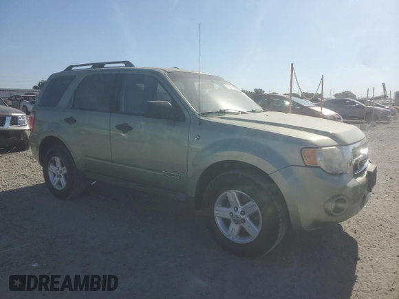 2008 Ford Escape Hybrid with VIN 1FMCU49H58KA60224, listed as a Copart auction lot 63947565 with 162,455 mi miles and Clean title. Bid and sale history available at DreamBid. Image 4.