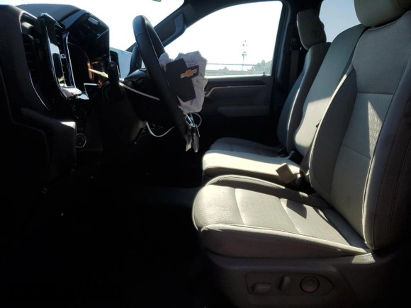 2025 Chevrolet Silverado 1500 LT with VIN 2GCPACED1S1120406, listed as a Copart auction lot 53450275 with 9,595 mi miles and Clean Title. Bid and sale history available at DreamBid. Image 7.