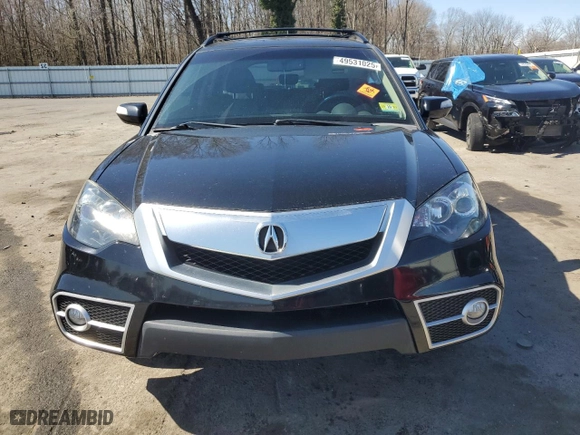 2011 Acura RDX with VIN 5J8TB1H2XBA008298, listed as a Copart auction lot 49531025 with 155,028 mi miles and Salvage Title. Bid and sale history available at carsss.com. Image 5.