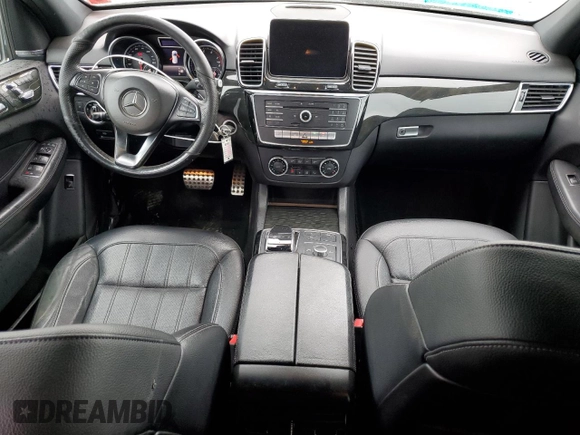 2019 Mercedes-Benz GLE 400 with VIN 4JGDA5GB4KB212891, listed as a Copart auction lot 57131075 with 77,710 mi miles and Salvage title. Bid and sale history available at DreamBid. Image 8.