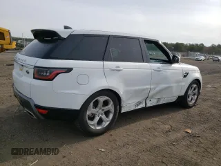 2019 Land Rover Range Rover Sport HSE with VIN SALWR2RKXKA857478, listed as a Copart auction lot 49081713 with 4,501 mi miles. Bid and sale history available at carsss.com. Image 3.