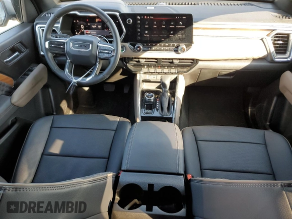 2023 GMC Canyon 4WD Denali with VIN 1GTP6FEK3P1262139, listed as a Copart auction lot 42386625 with 7,442 mi miles and Salvage Title. Bid and sale history available at carsss.com. Image 8.