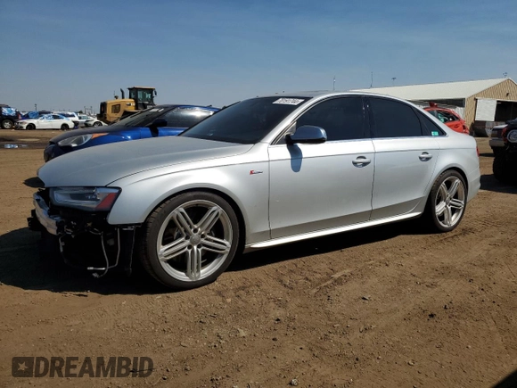 2013 Audi S4 Prestige with VIN WAUKGAFL1DA127560, listed as a Copart auction lot 70191744 with 100,526 mi miles and Salvage Title. Bid and sale history available at carsss.com. Image 1.