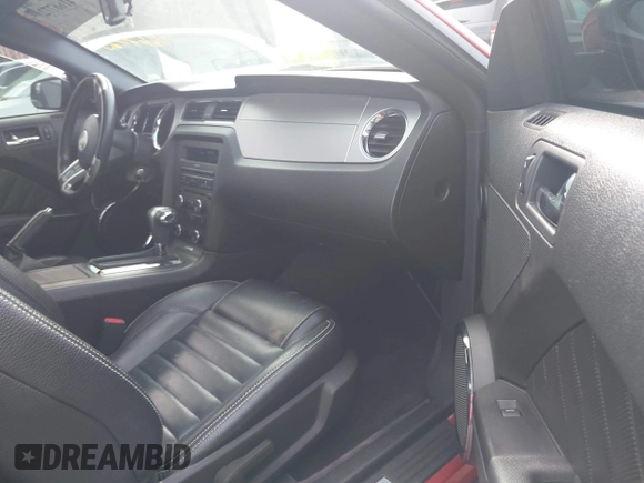 2012 Ford Mustang V6 Premium with VIN 1ZVBP8AM2C5226730, listed as a IAAI auction lot 41667723 with 85,278 mi miles. Bid and sale history available at carsss.com. Image 5.