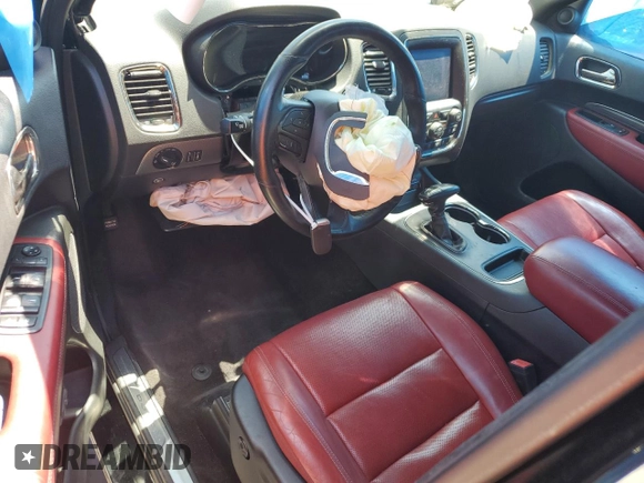 2019 Dodge Durango R/T with VIN 1C4SDHCT9KC604827, listed as a Copart auction lot 53370365 with 125,528 mi miles and Non repairable. Bid and sale history available at DreamBid. Image 8.
