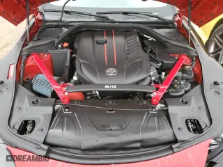 2023 Toyota GR Supra 3.0 with VIN WZ1DB0G08PW056651, listed as a Copart auction lot 85150754 with 31,194 mi miles and Salvage Title. Bid and sale history available at carsss.com. Image 11.