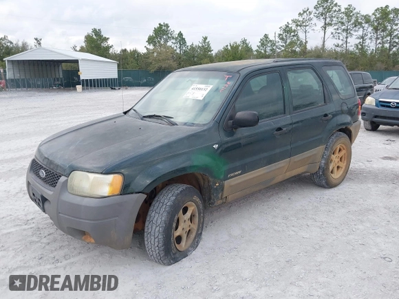 2002 Ford Escape with VIN 1FMCU02132KD51298, listed as a IAAI auction lot 41550132 with 218,830 mi miles and . Bid and sale history available at DreamBid. Image 2.
