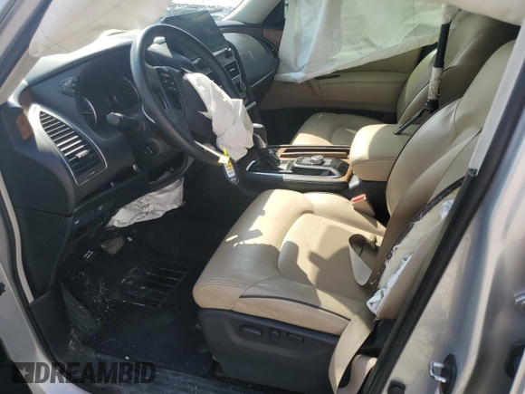 2021 Nissan Armada SL z VIN JN8AY2BC1M9146364, wystawiony jako Copart lot #52925305 z przebiegiem 167 809 mil mil oraz Szkoda całkowita • Salvage title. Historia ofert i sprzedaży dostępna na DreamBid. Obrazek 7.