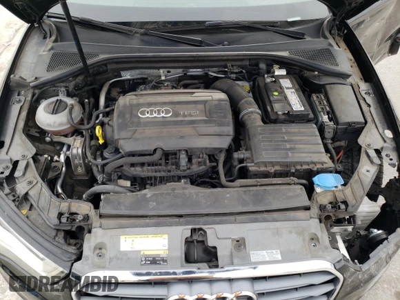 2015 Audi A3 1.8T Premium Plus with VIN WAUCCGFF0F1121748, listed as a Copart auction lot 39224044 with 47,122 mi miles. Bid and sale history available at carsss.com. Image 11.