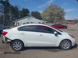 2014 Kia Rio LX with VIN KNADM4A37E6332282, listed as a IAAI auction lot 42050166 with 159,116 mi miles. Bid and sale history available at carsss.com. Image 14.