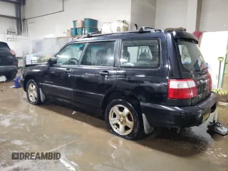2002 Subaru Forester S w/Premium Pkg with VIN JF1SF656X2H718673, listed as a Copart auction lot 43409005 with 165,375 mi miles and Salvage Title. Bid and sale history available at carsss.com. Image 2.
