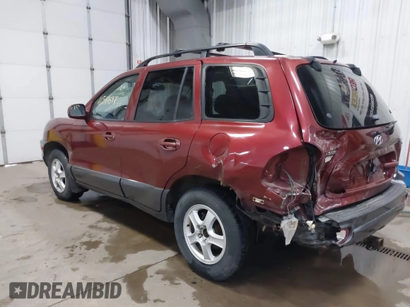 2003 Hyundai Santa Fe GLS with VIN KM8SC73D63U368408, listed as a IAAI auction lot 41514597 with 137,895 mi miles. Bid and sale history available at carsss.com. Image 3.