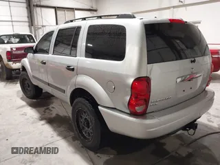 2006 Dodge Durango SLT with VIN 1D4HB48N86F190899, listed as a IAAI auction lot 41463177 with 217,574 mi miles and . Bid and sale history available at DreamBid. Image 3.