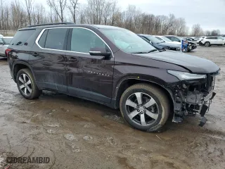 2023 Chevrolet Traverse LT Leather with VIN 1GNEVHKW9PJ153656, listed as a Copart auction lot 46680625 with 11,470 mi miles and Clean Title. Bid and sale history available at carsss.com. Image 4.