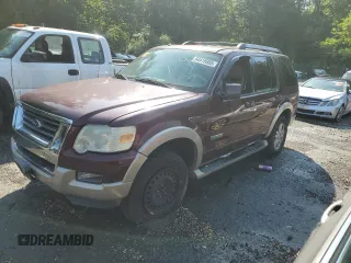 2007 Ford Explorer Eddie Bauer z VIN 1FMEU74E97UA48412, wystawiony jako Copart lot #64418085 z przebiegiem Nie podano mil oraz Szkoda całkowita • Salvage title. Historia ofert i sprzedaży dostępna na DreamBid. Obrazek 1.