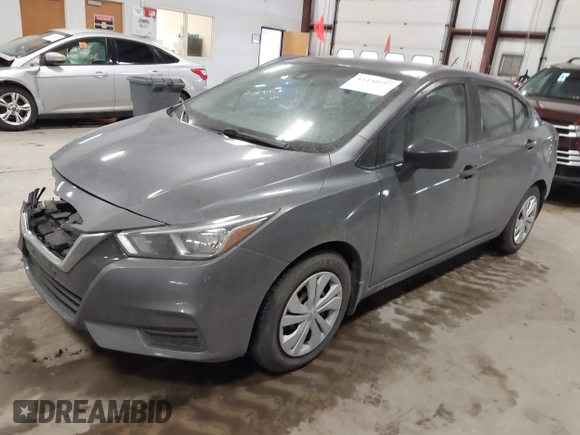 2020 Nissan Versa S with VIN 3N1CN8DV1LL915324, listed as a IAAI auction lot 41430197 with 94,386 mi miles. Bid and sale history available at carsss.com. Image 2.