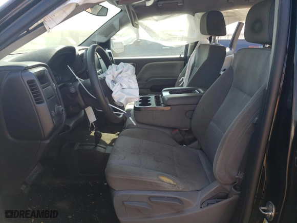 2017 Chevrolet Silverado 1500 Custom with VIN 1GCVKPEH1HZ158488, listed as a Copart auction lot 71665594 with 0 mi miles and Salvage Title. Bid and sale history available at carsss.com. Image 7.