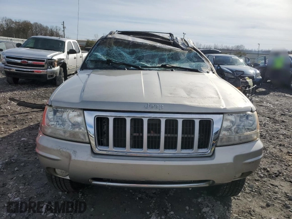 2004 Jeep Grand Cherokee Limited with VIN 1J8GX58N74C146741, listed as a Copart auction lot 42264375 with Not Provided miles and Salvage Title. Bid and sale history available at DreamBid. Image 5.