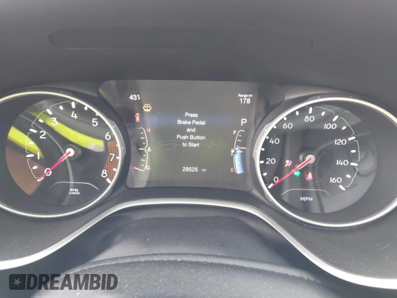 2021 Jeep Compass Limited with VIN 3C4NJDCB7MT555074, listed as a IAAI auction lot 41919369 with 29,525 mi miles and . Bid and sale history available at DreamBid. Image 7.