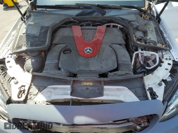 2016 Mercedes-Benz C 450 AMG with VIN 55SWF6EB1GU123208, listed as a Copart auction lot 50345425 with 117,561 mi miles and Salvage Title. Bid and sale history available at carsss.com. Image 11.