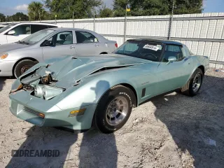 1982 Chevrolet Corvette z VIN 1G1AY8782C5124018, wystawiony jako Copart lot #80660914 z przebiegiem 90 210 mil mil oraz Szkoda całkowita • Salvage title. Historia ofert i sprzedaży dostępna na DreamBid. Obrazek 1.