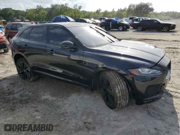 2019 Jaguar F-Pace S with VIN SADCM2FV2KA394392, listed as a Copart auction lot 51222765 with Not Provided miles and Clean Title. Bid and sale history available at DreamBid. Image 4.