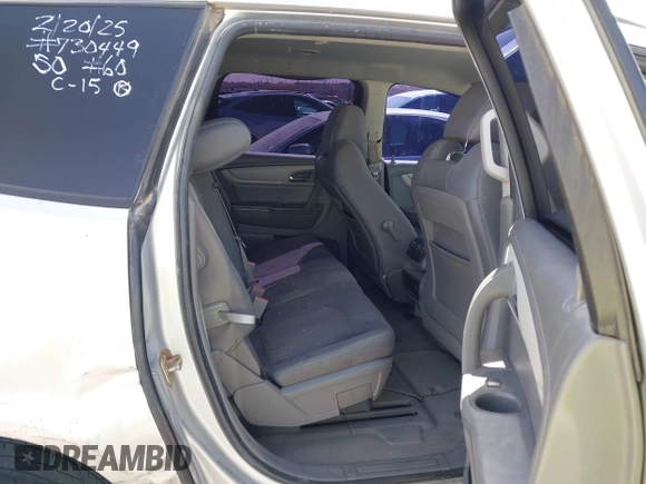 2015 Chevrolet Traverse LS with VIN 1GNKRFEDXFJ388491, listed as a IAAI auction lot 41700140 with 156,233 mi miles and . Bid and sale history available at DreamBid. Image 8.