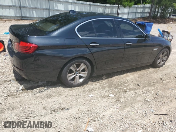 2013 BMW 5 Series 528i xDrive with VIN WBAXH5C55DDW16395, listed as a Copart auction lot 65397985 with 161,661 mi miles and Clean title. Bid and sale history available at DreamBid. Image 3.