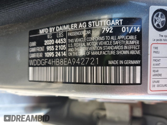 2014 Mercedes-Benz C 250 Sport z VIN WDDGF4HB8EA942721, wystawiony jako Copart lot #52629855 z przebiegiem 151 421 mil mil oraz Szkoda całkowita • Salvage title. Historia ofert i sprzedaży dostępna na DreamBid. Obrazek 12.
