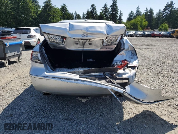 2007 Hyundai Azera SE with VIN KMHFC46F77A241607, listed as a Copart auction lot 59318345 with 198,664 mi miles and Salvage title. Bid and sale history available at DreamBid. Image 6.