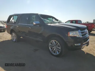 2015 Ford Expedition Max Platinum with VIN 1FMJK1MT3FEF35310, listed as a Copart auction lot 75449744 with 199,747 mi miles and Salvage title. Bid and sale history available at DreamBid. Image 4.