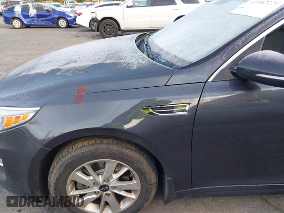 2017 Kia Optima LX with VIN 5XXGT4L32HG156845, listed as a IAAI auction lot 41402224 with 126,529 mi miles. Bid and sale history available at carsss.com. Image 17.