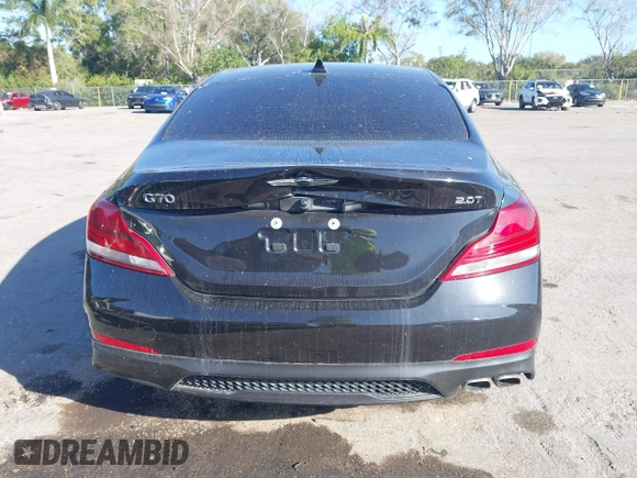 2019 Genesis G70 2.0T Sport with VIN KMTG24LA4KU016333, listed as a IAAI auction lot 41536018 with 70,587 mi miles. Bid and sale history available at carsss.com. Image 17.