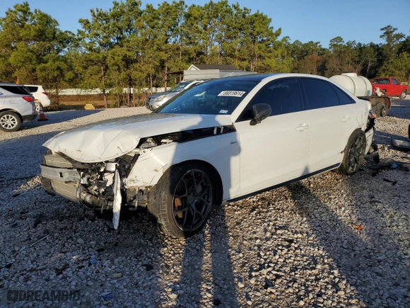 2022 Audi A4 Sedan S line Premium Plus with VIN WAUEAAF48NA008266, listed as a Copart auction lot 86819614 with 0 mi miles and Salvage Title. Bid and sale history available at carsss.com. Image 1.