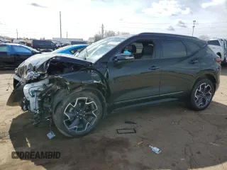 2021 Chevrolet Blazer RS z VIN 3GNKBKRS9MS528936, wystawiony jako Copart lot #50494905 z przebiegiem 31 006 mil mil oraz Szkoda całkowita • Salvage title. Historia ofert i sprzedaży dostępna na DreamBid. Obrazek 1.