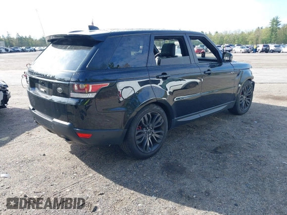 2017 Land Rover Range Rover Sport with VIN SALWR2FE6HA171221, listed as a IAAI auction lot 42181752 with 33,317 mi miles and . Bid and sale history available at DreamBid. Image 4.
